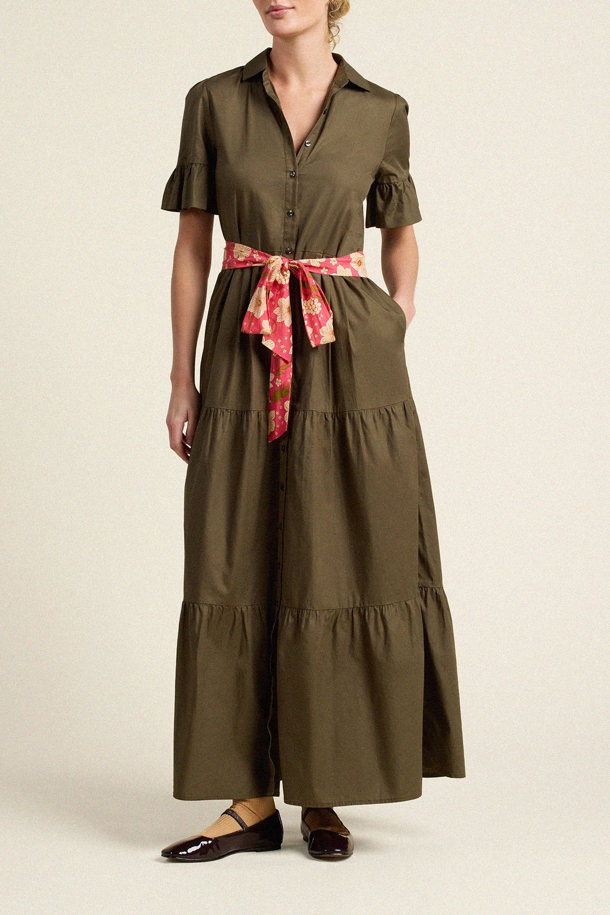 Martine Dress - Olive