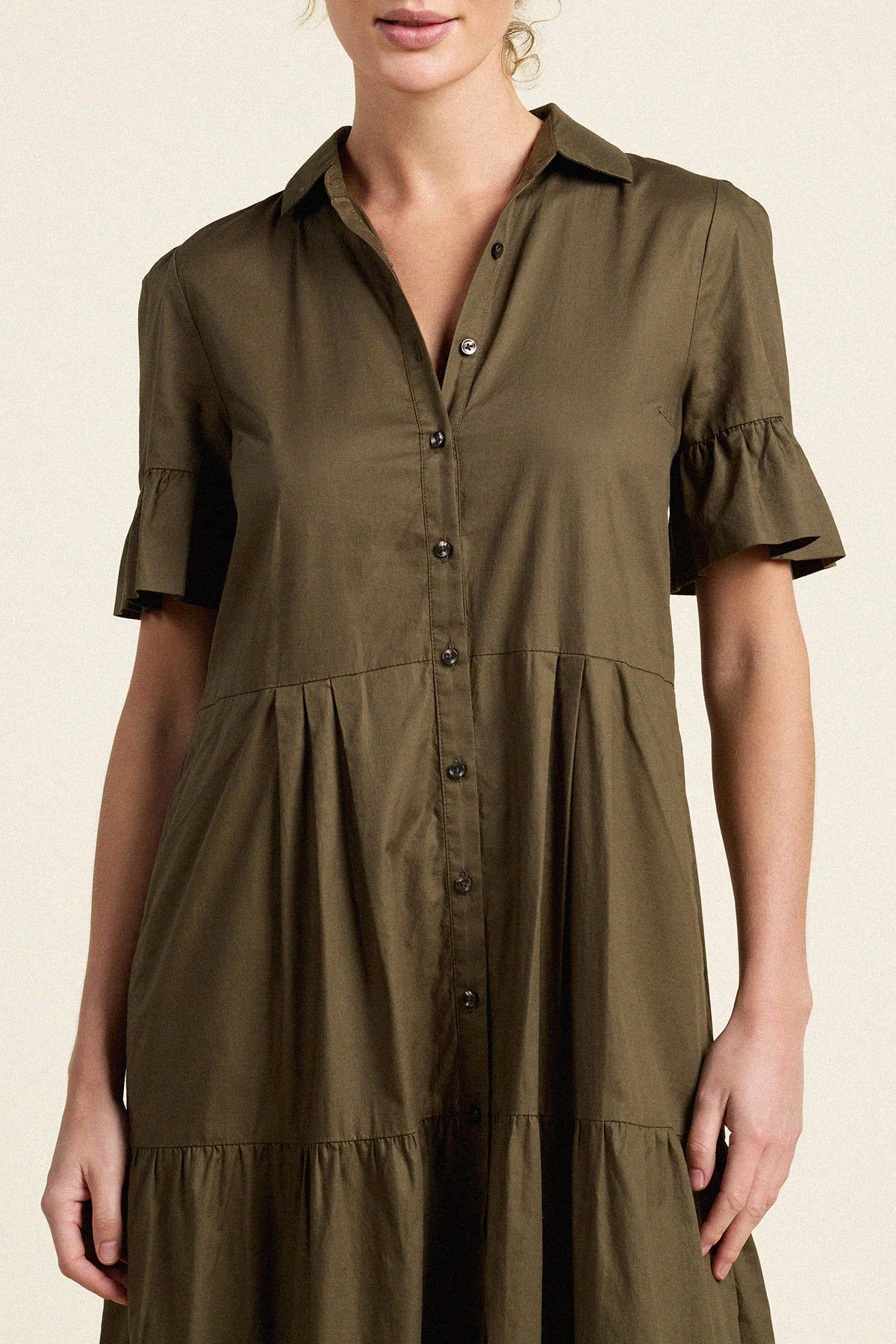 Martine Dress - Olive