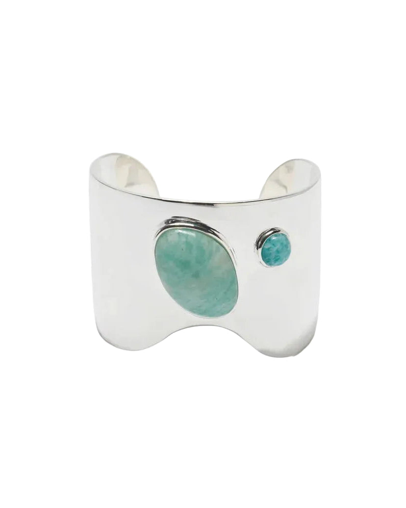 Organic Cuff - Silver Mist