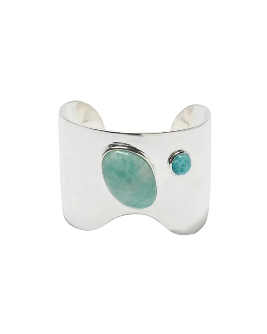 Organic Cuff - Silver Mist