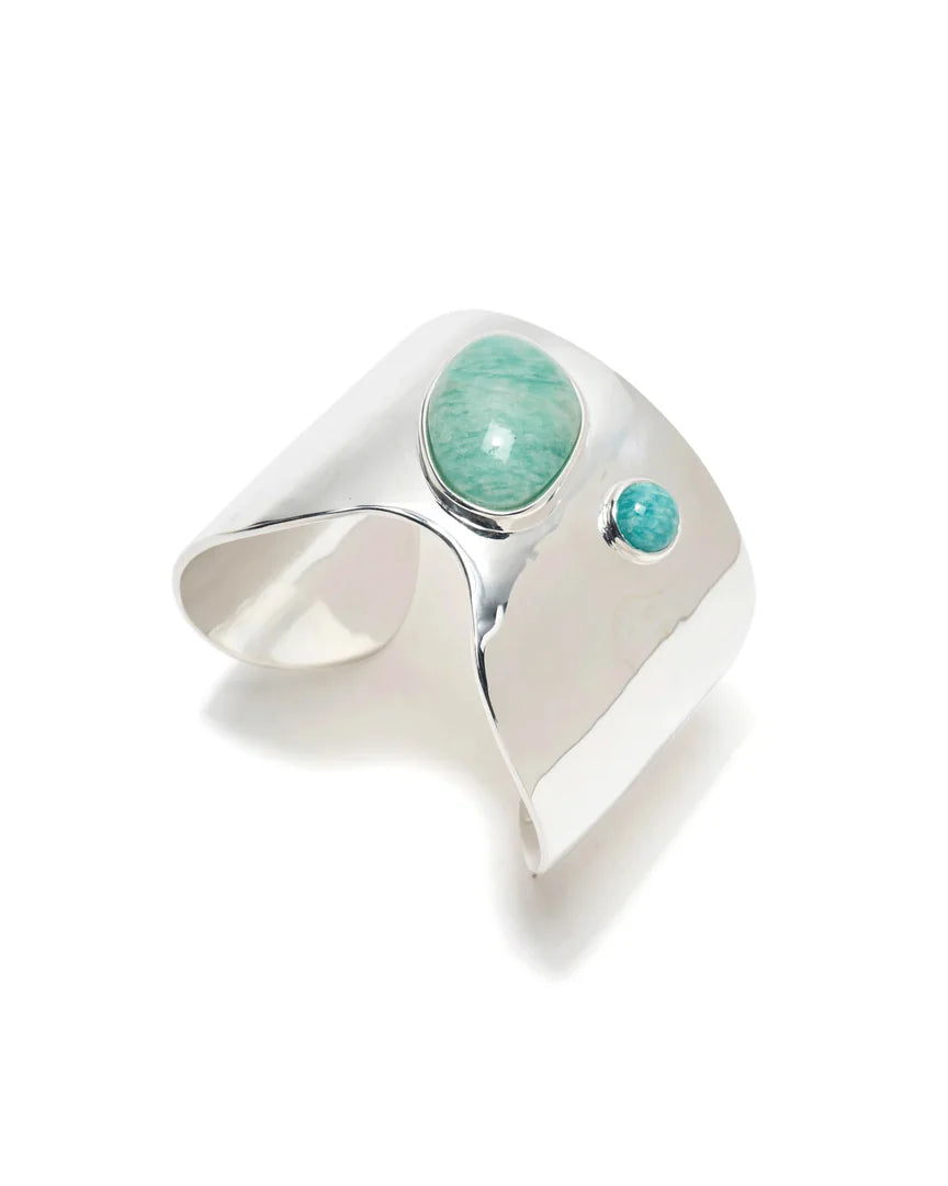 Organic Cuff - Silver Mist