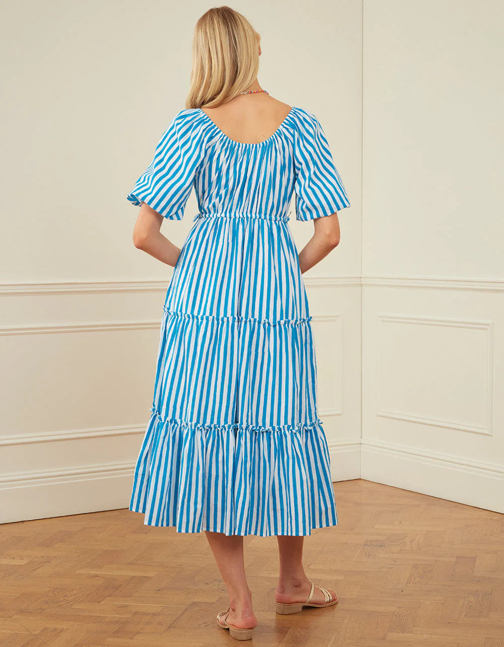 Evie Dress - French Stripe