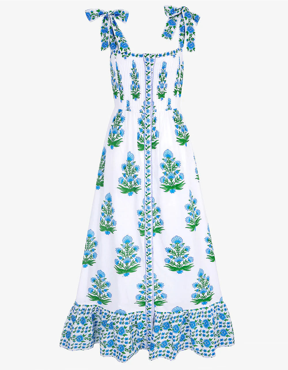 Elena Dress - Vintage Poppy