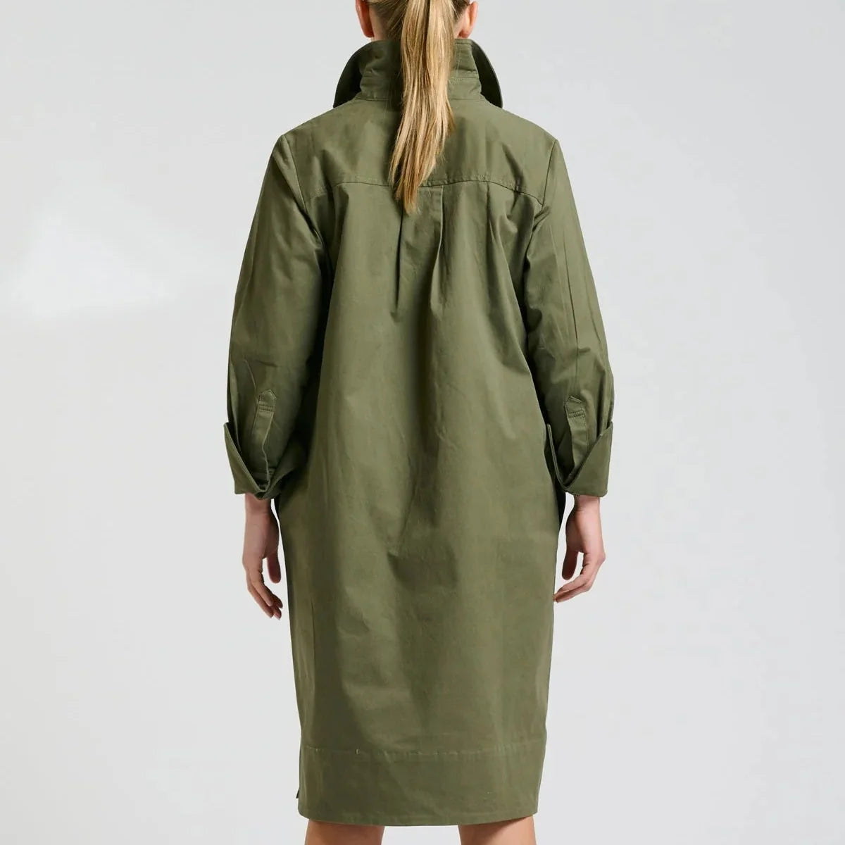 Jane Utility Dress - Khaki