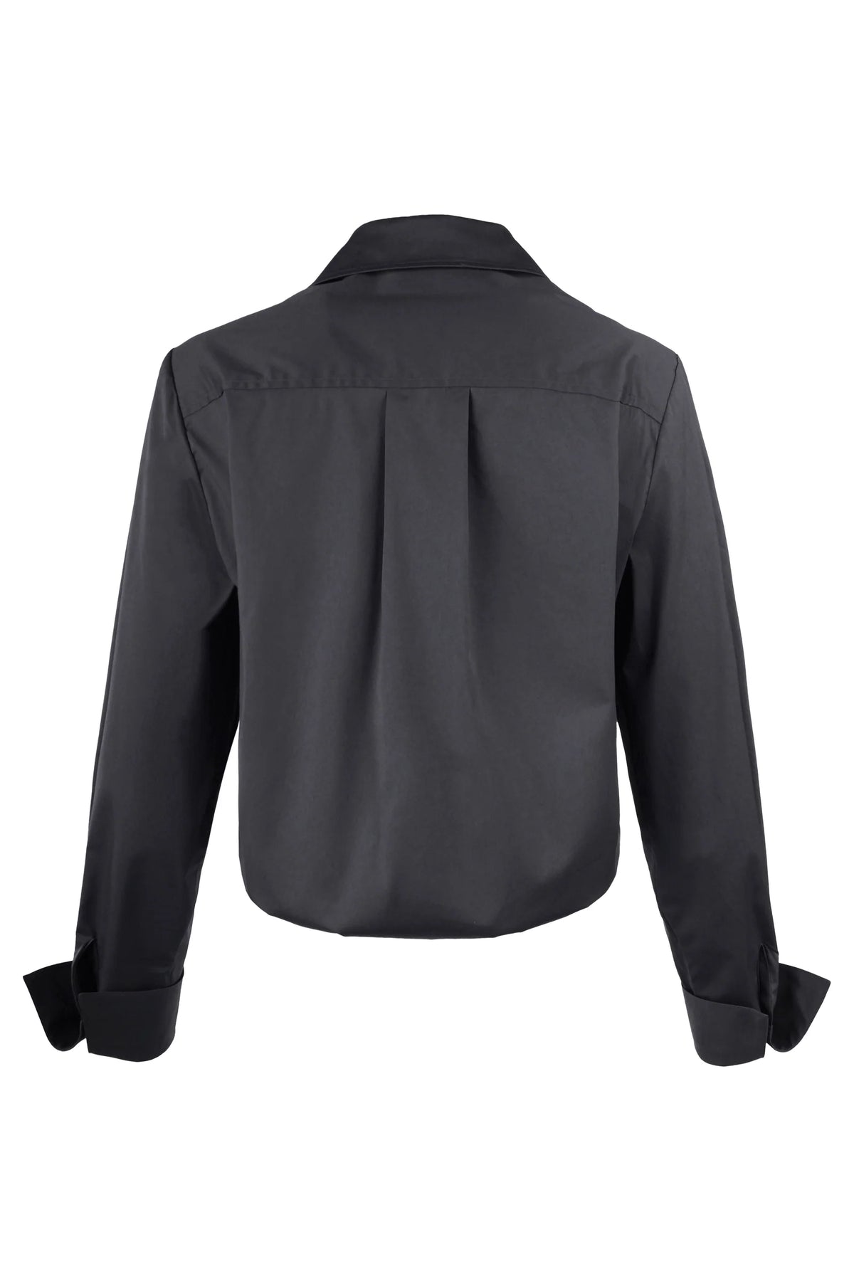 Silky Poplin Moxie Shirt - Black