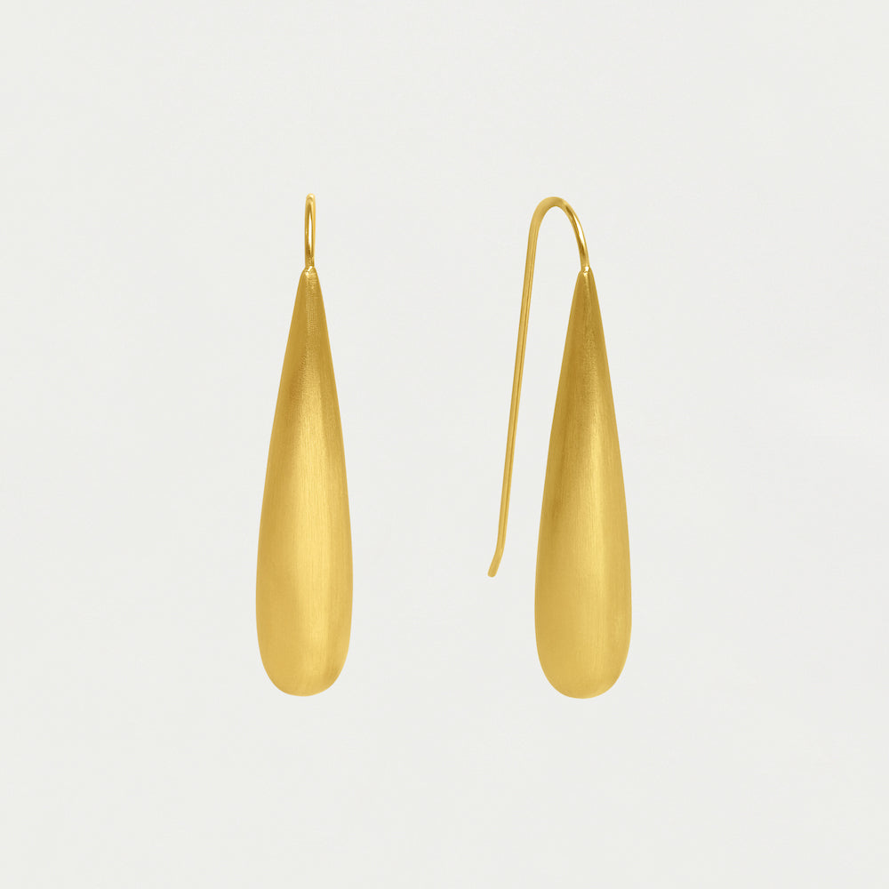 Monaco Drop Earrings - Gold