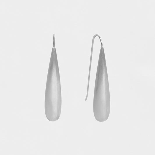 Monaco Drop Earrings - Silver