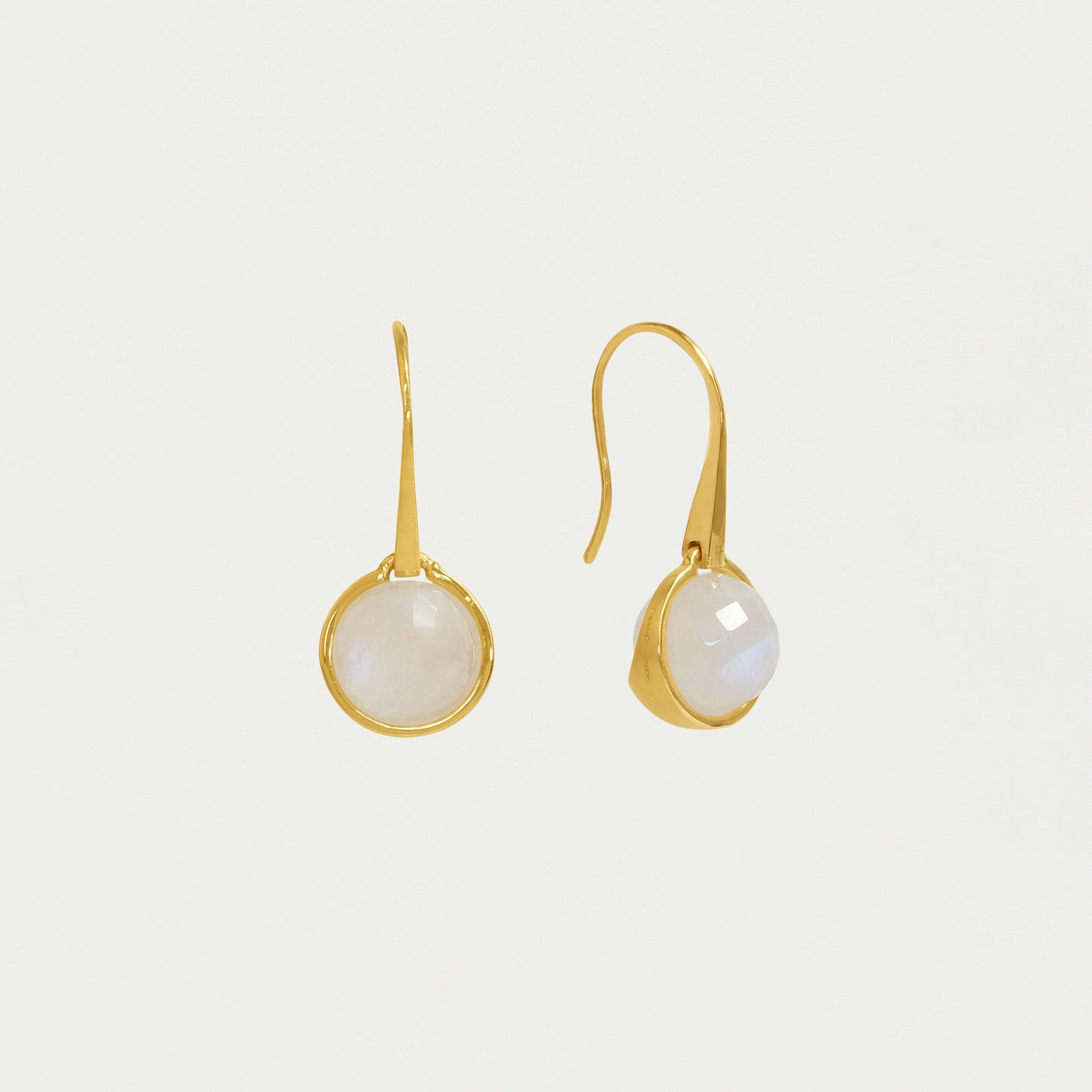 Ipanema Cabochon Droplets - Moonstone/Gold