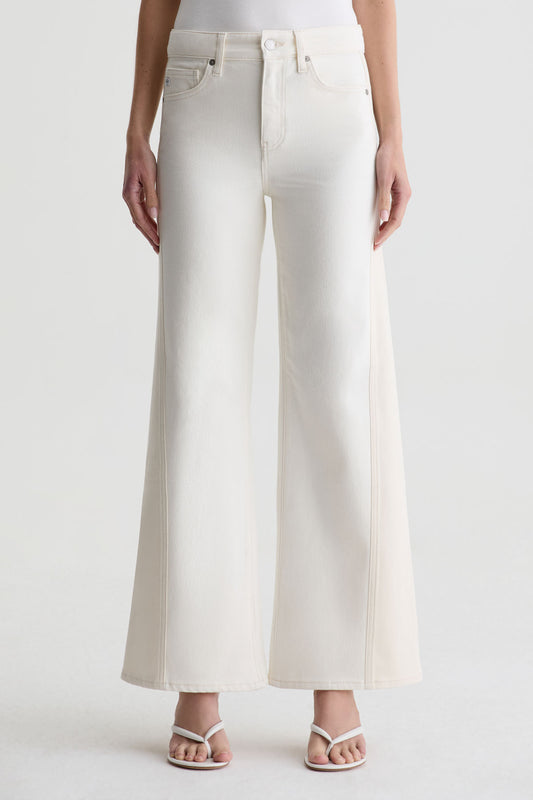 Saige Wide Leg - Powder/Ecru