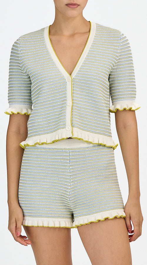 Clem Cardigan - Twilight Mist Multi