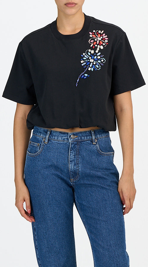 Twilight Spark Davini Top - Black