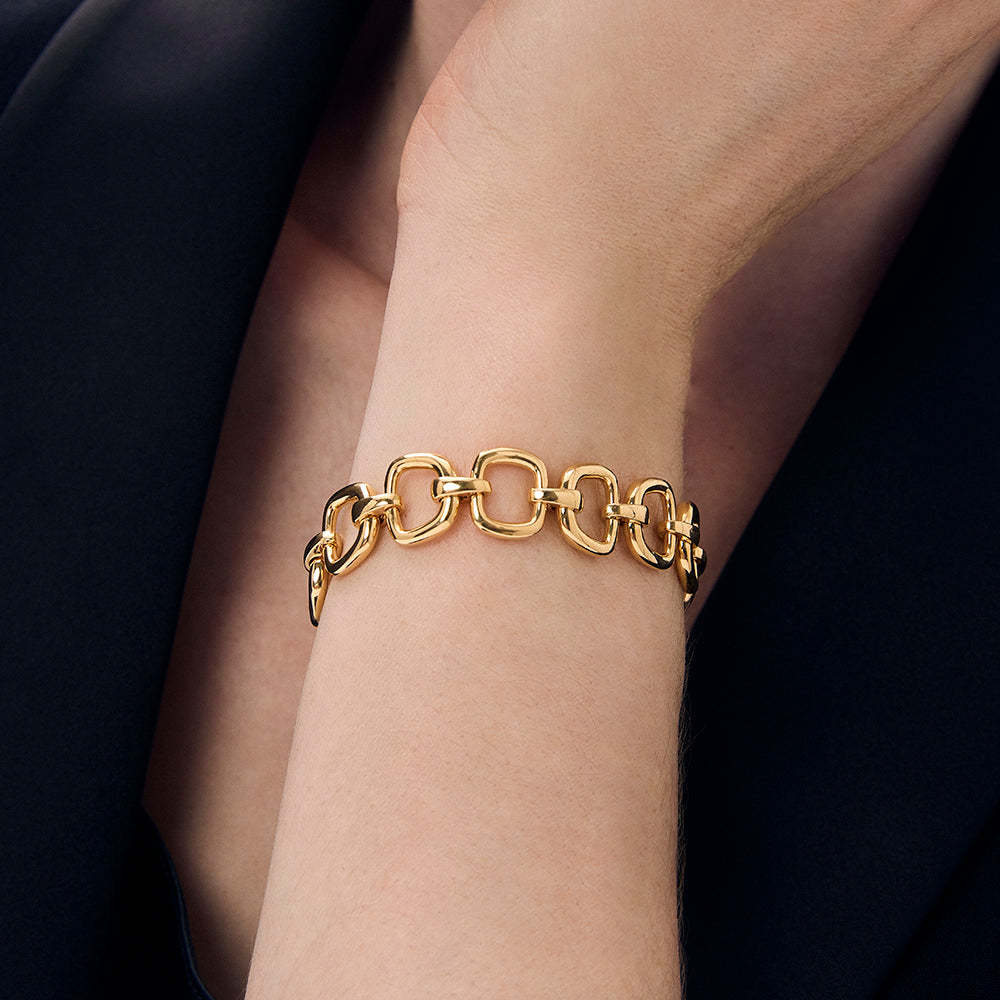 Montecito Link Bracelet - Gold