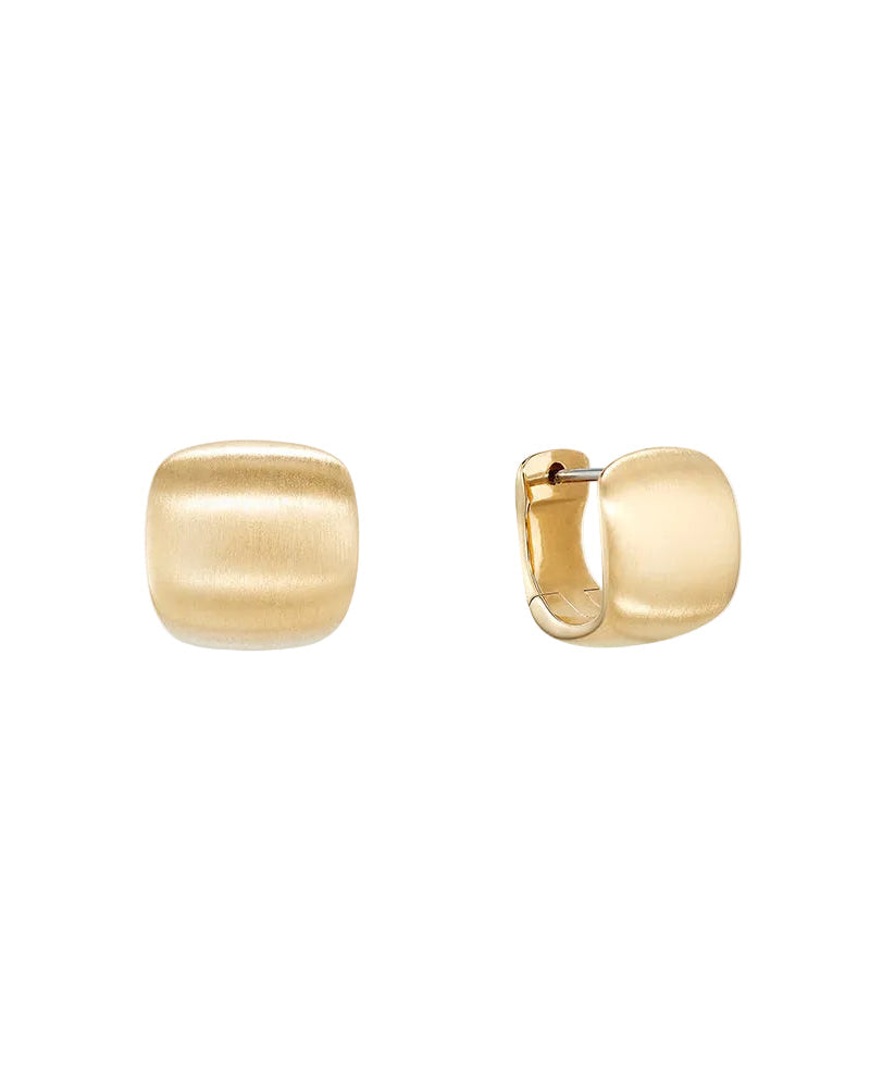Montecito Huggie Hoops - Gold