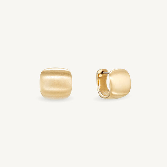 Montecito Huggie Hoops - Gold