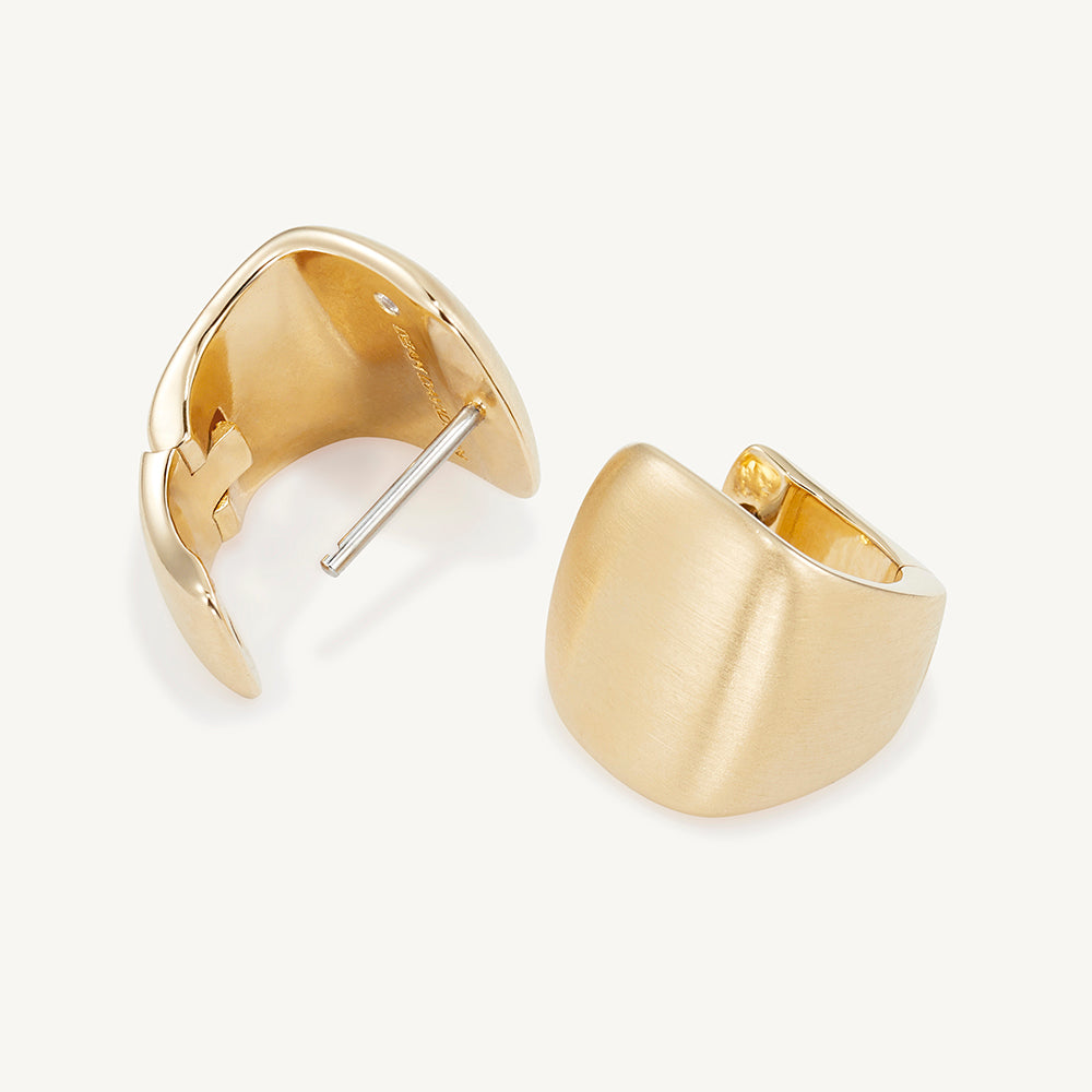 Montecito Huggie Hoops - Gold