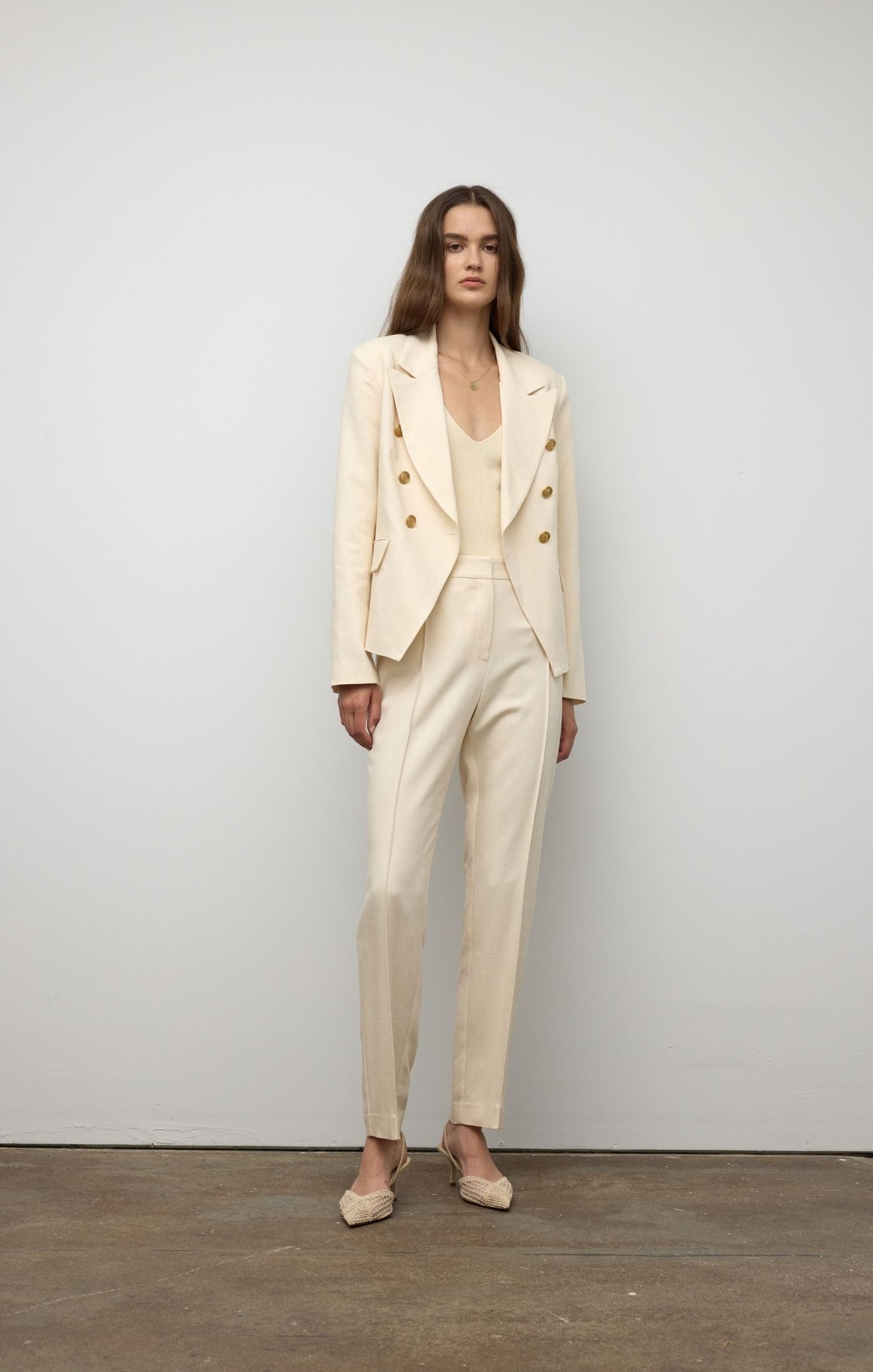 Jacket 6 Buttons - Bone