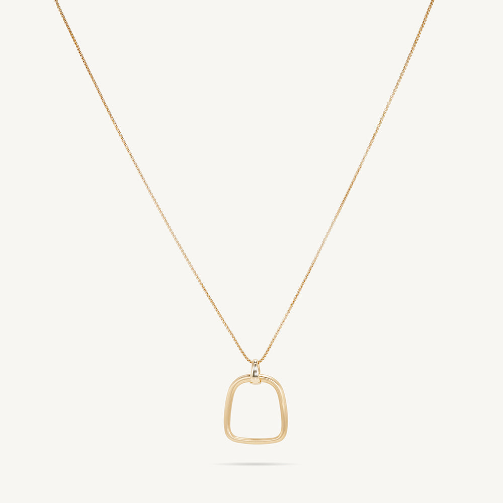 Montecito Long Pendant Necklace - Gold