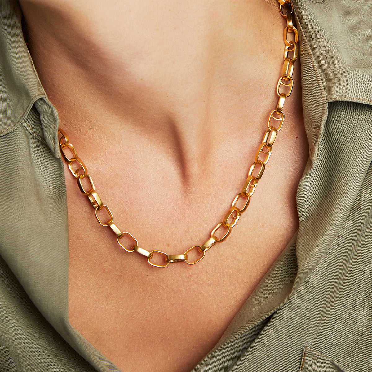 Manhattan Necklace - Gold