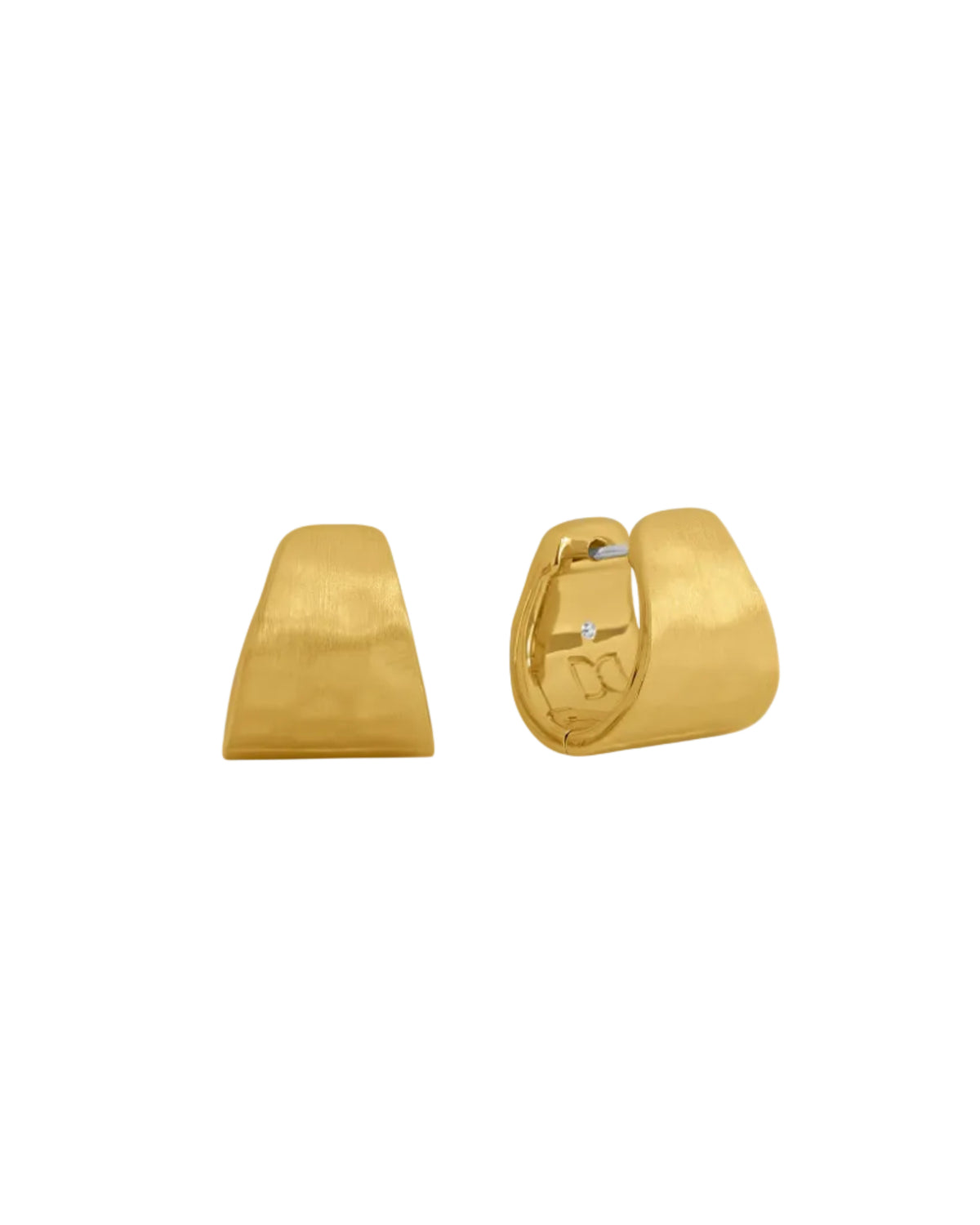 Mara Huggie Hoops - Gold