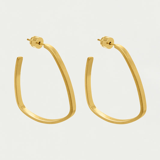 Midi Square Hoops