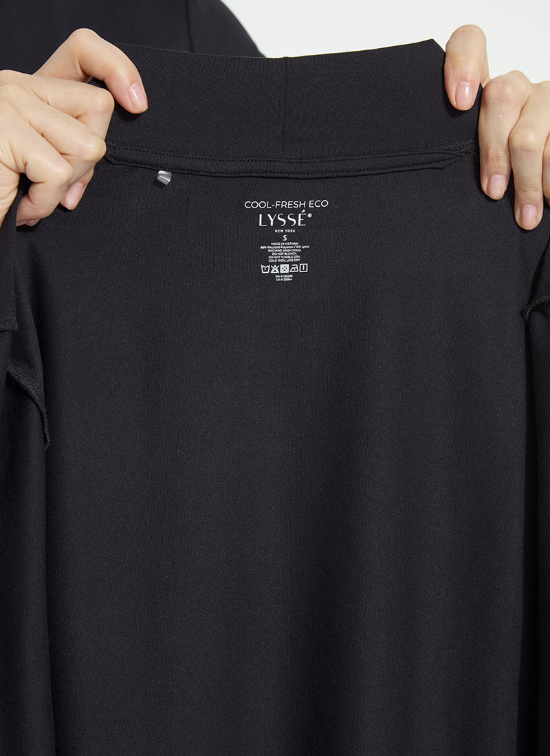 Clara Mockneck Elbow Sleeve Top