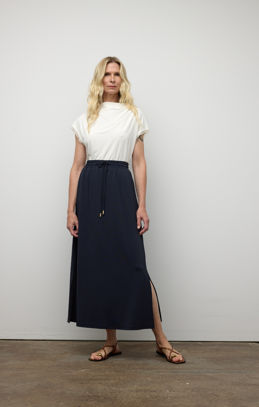 Shirring Top with Combo