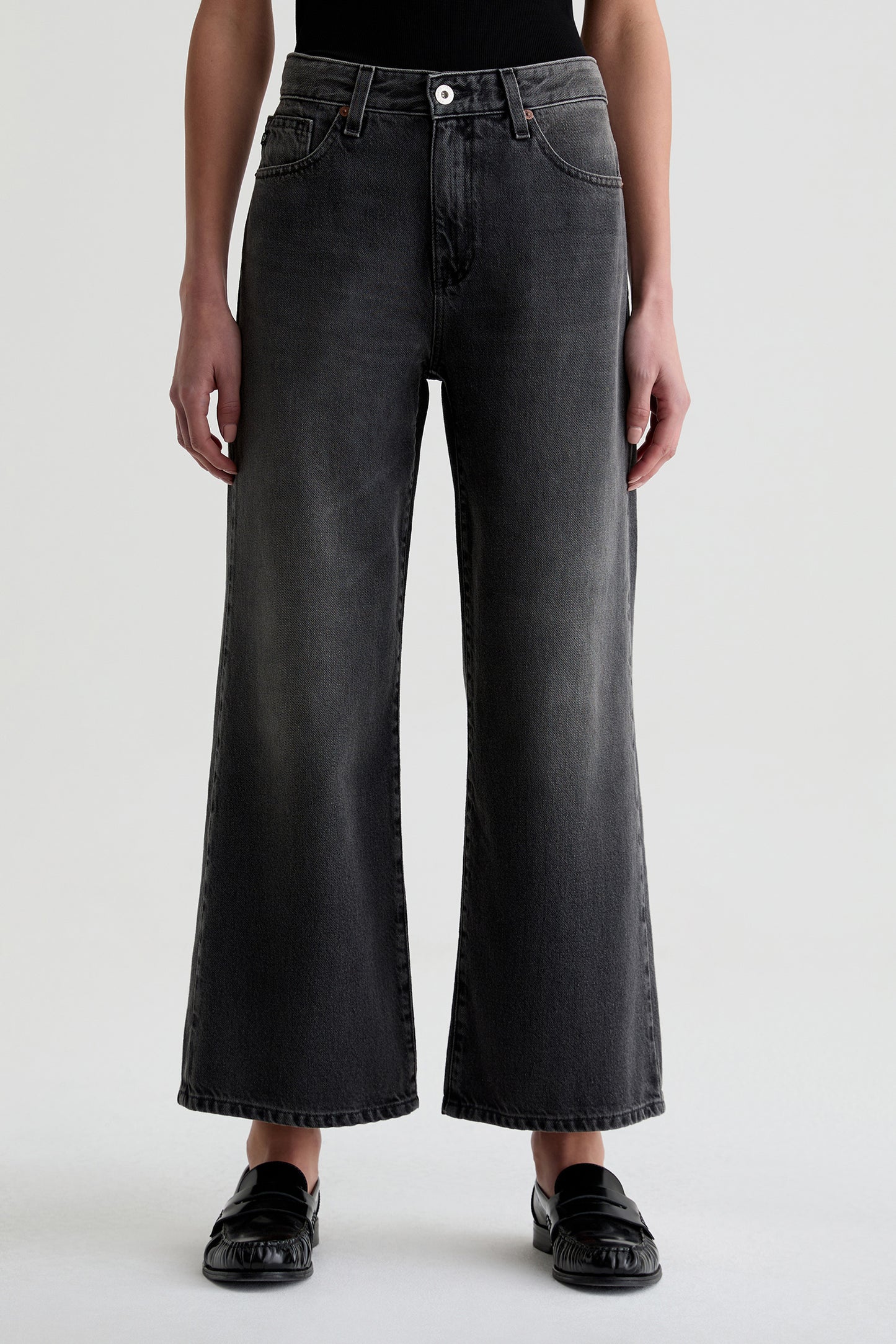 Saige Wide Leg Crop - Overnight