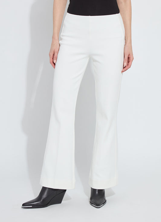 Alma High Waist Cavalry Trouser - Snow White