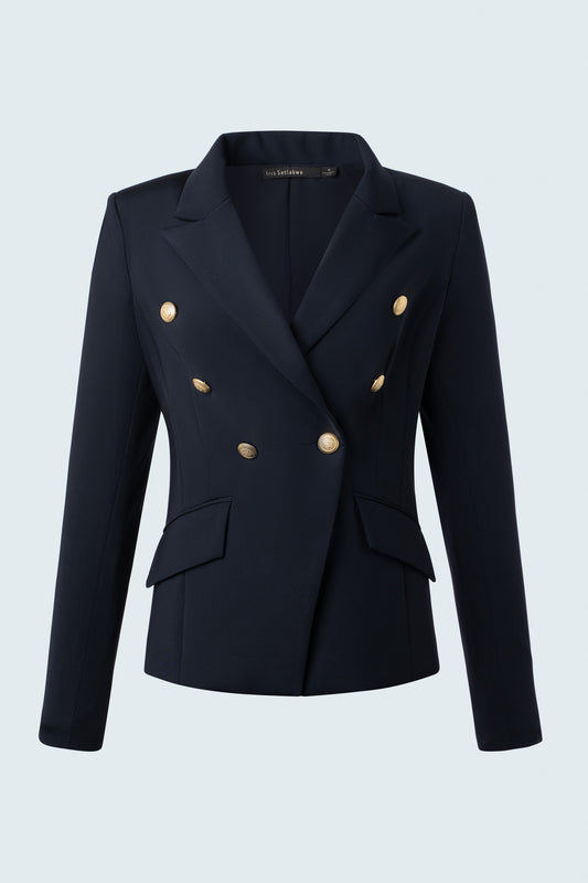 Jacket with 6 Buttons - Dusk Navy