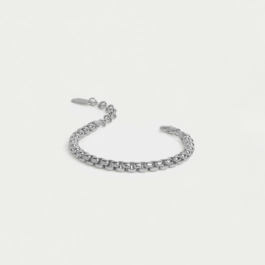 Tokyo Chain Bracelet - Silver