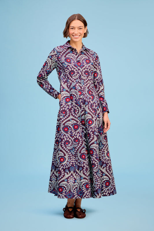 Classic Shirtdress - Scroll