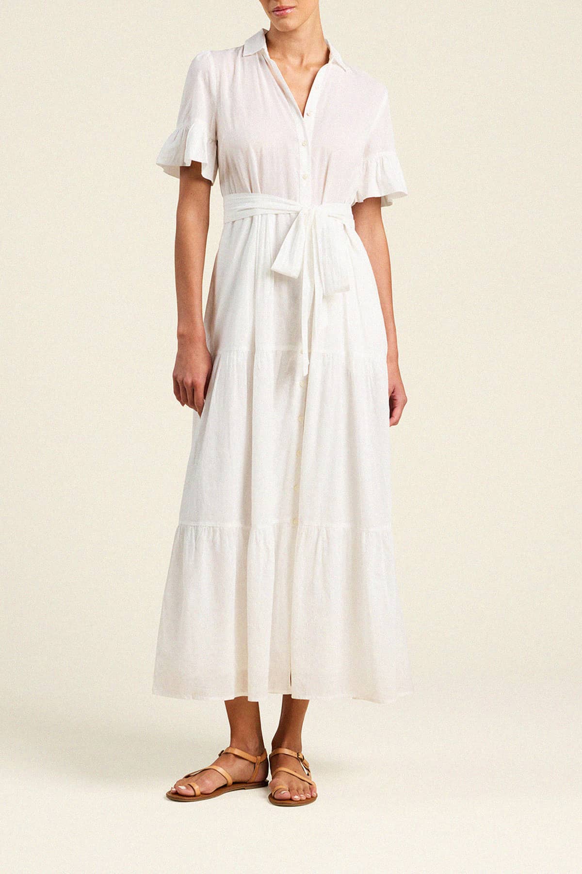 Martine Dress - White