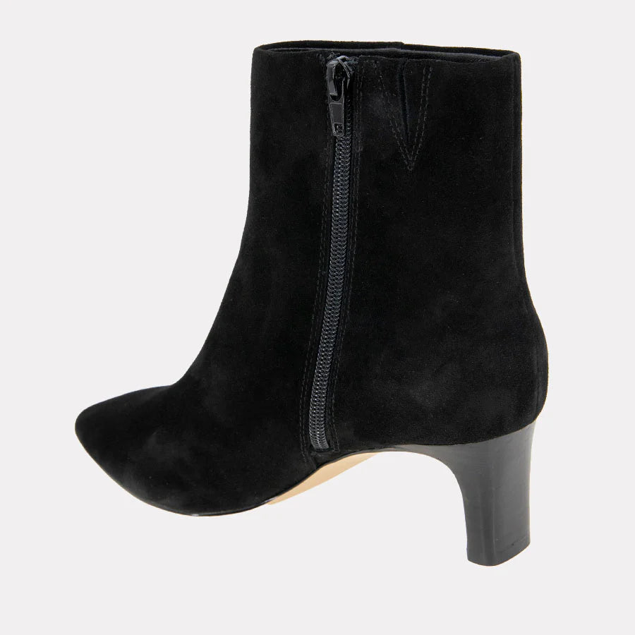 Winter Suede Boot - Black Suede