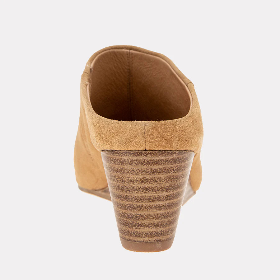 Wyatt Suede Mule - Biscuit