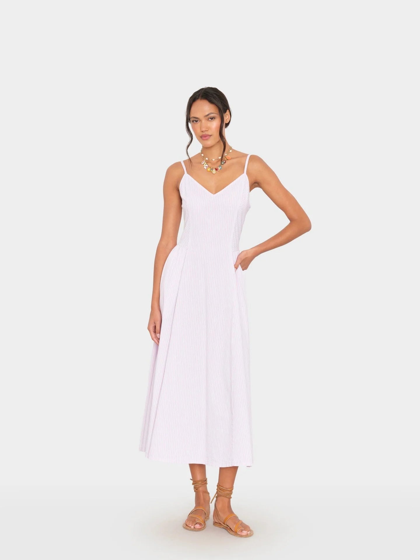 Bardot Dress - Grey Gem