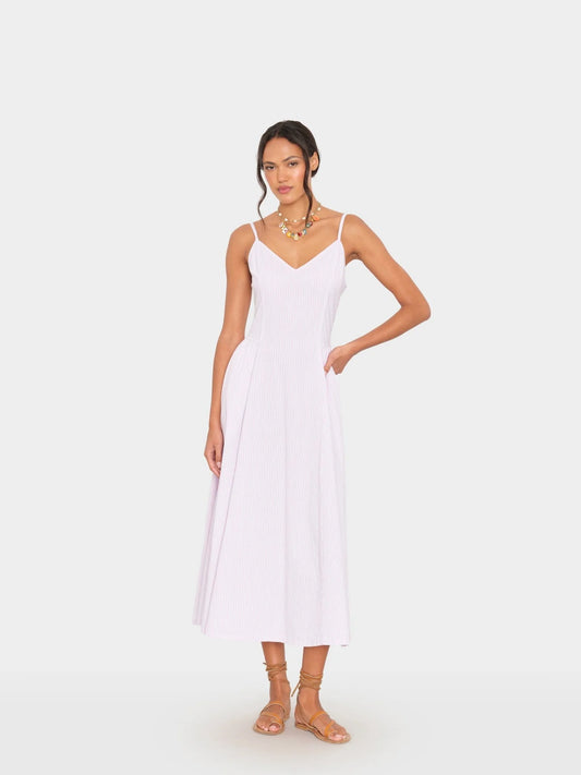 Bardot Dress - Grey Gem