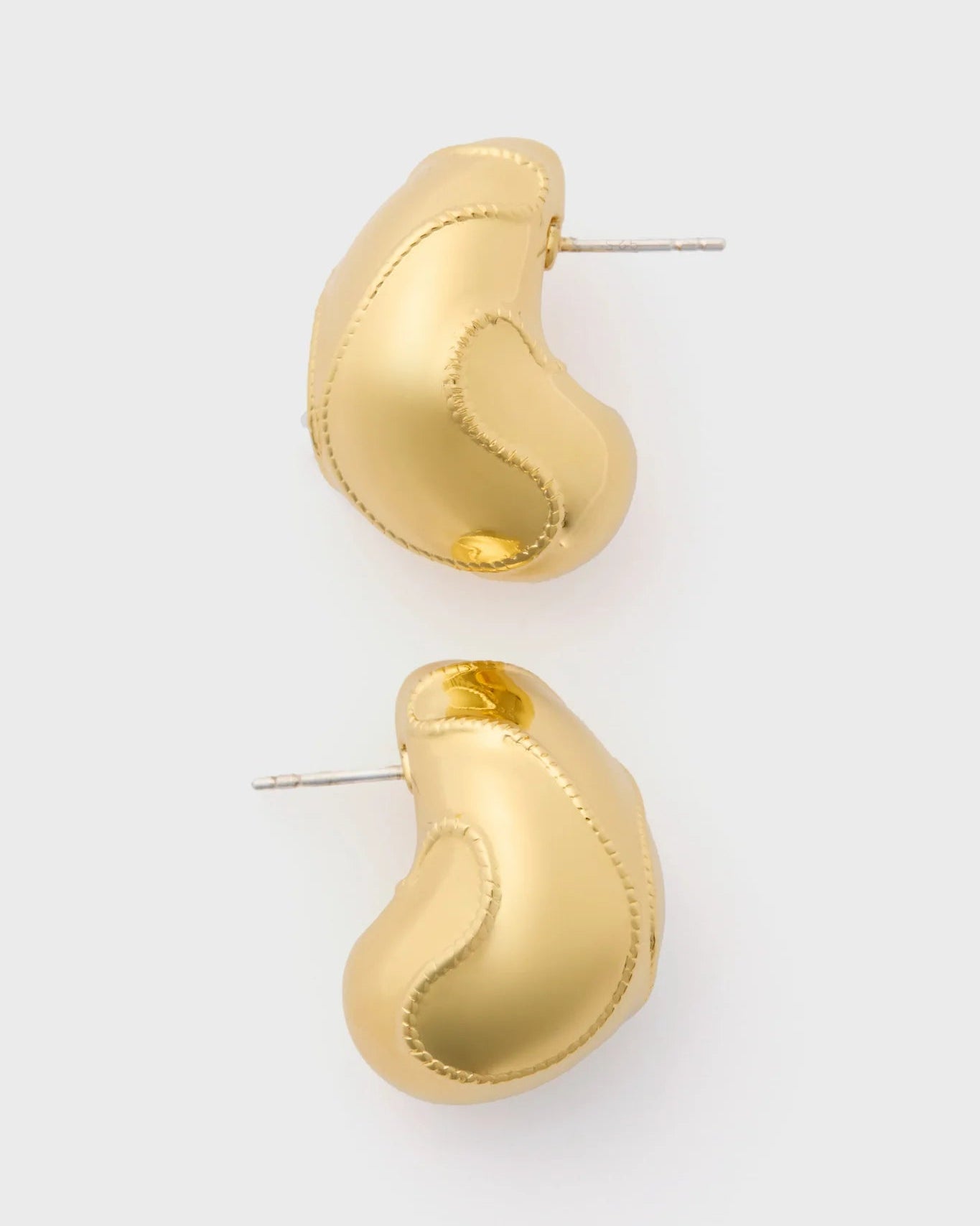 Mini Arp Earrings - Gold Rope